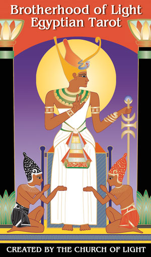 Tarot Cards - Brotherhood of Light Egyptian - Full Color 